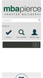 Mobile Screenshot of mbapierce.com